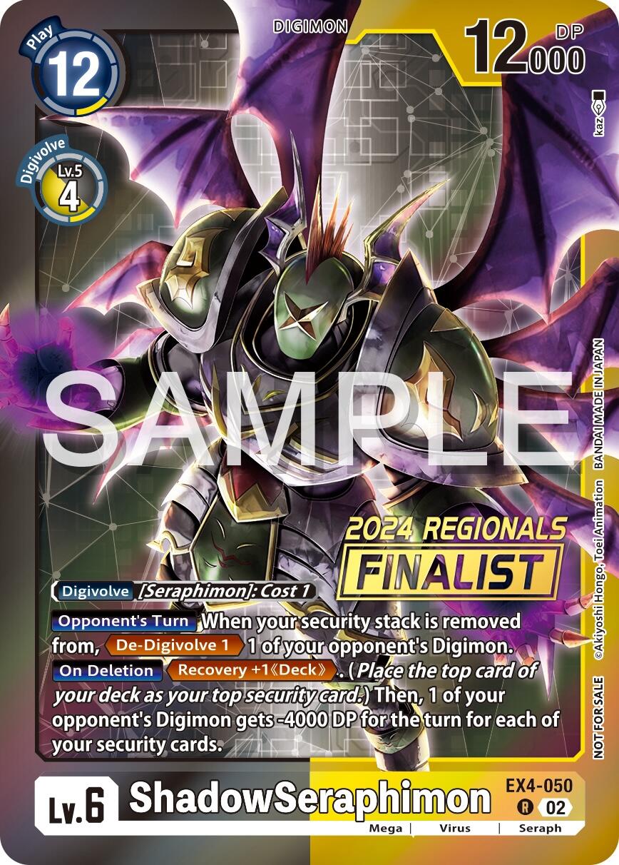 ShadowSeraphimon [EX4-050] (2024 Regionals Finalist) [Alternative Being Booster] | Mindsight Gaming