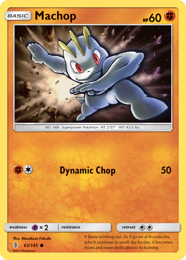 Machop (63/145) [Sun & Moon: Guardians Rising] | Mindsight Gaming