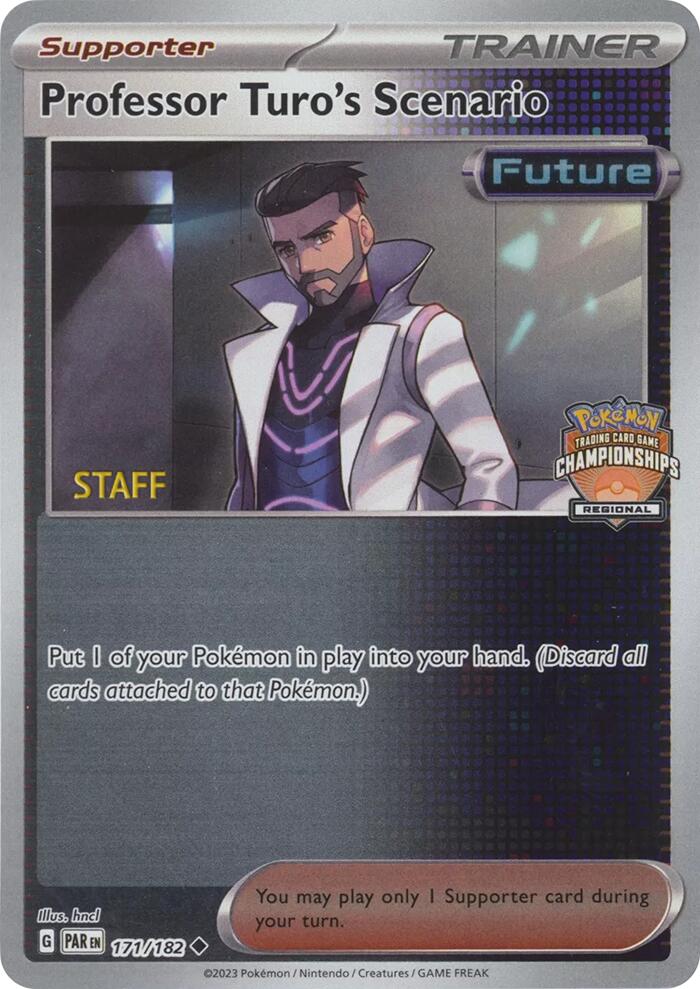 Professor Turo's Scenario (171/182) (2023 Regional Championships Staff) [League & Championship Cards] | Mindsight Gaming