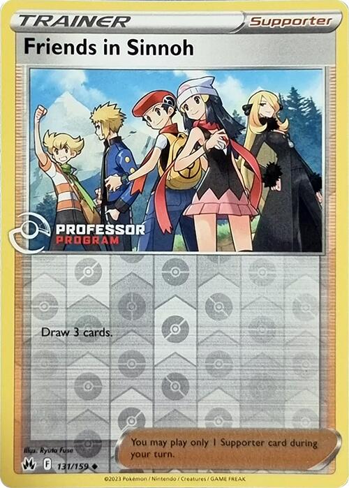 Friends in Sinnoh (131/159) (2023) [Professor Program Promos] | Mindsight Gaming