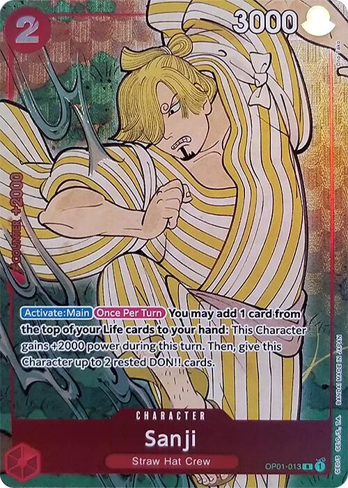 Sanji (English Version 1st Anniversary Set) [One Piece Promotion Cards] | Mindsight Gaming