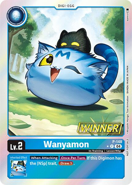 Wanyamon [P-148] (Store Tournament 2024 Jul. – Sep. Winner Pack) [Promotional Cards] | Mindsight Gaming