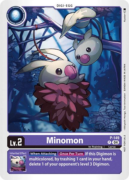 Minomon [P-149] (Store Tournament 2024 Jul. – Sep. Participation Pack) [Promotional Cards] | Mindsight Gaming