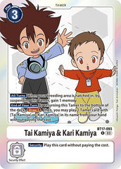 Tai Kamiya & Kari Kamiya [BT17-093] [Secret Crisis] | Mindsight Gaming