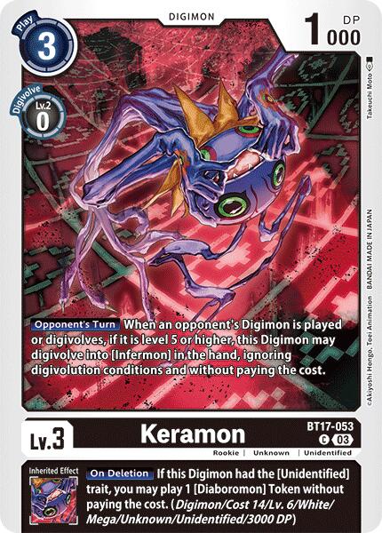 Keramon [BT17-053] [Secret Crisis] | Mindsight Gaming