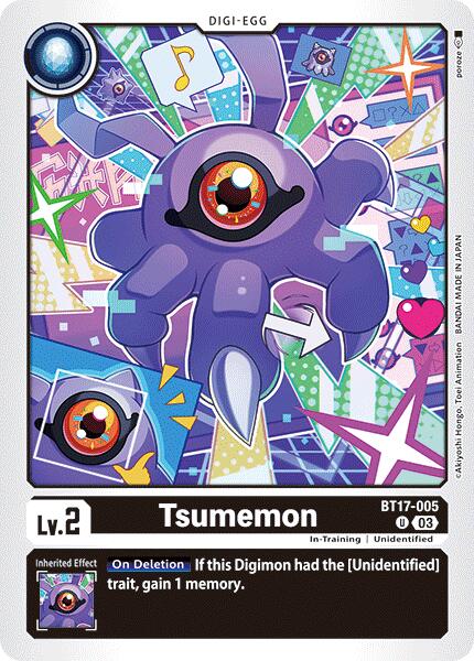 Tsumemon [BT17-005] [Secret Crisis] | Mindsight Gaming