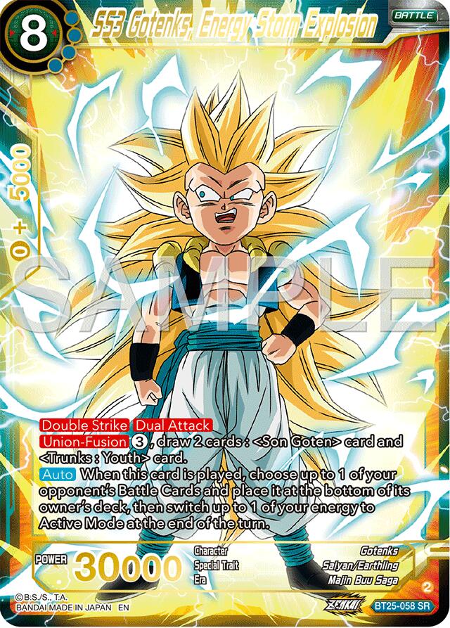 SS3 Gotenks, Energy Storm Explosion (BT25-058) [Legend of the Dragon Balls] | Mindsight Gaming