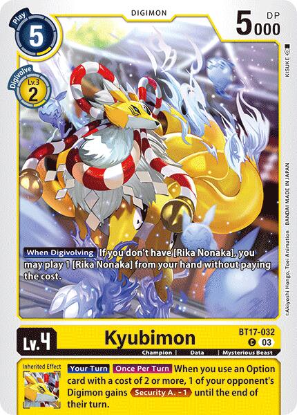 Kyubimon [BT17-032] [Secret Crisis] | Mindsight Gaming