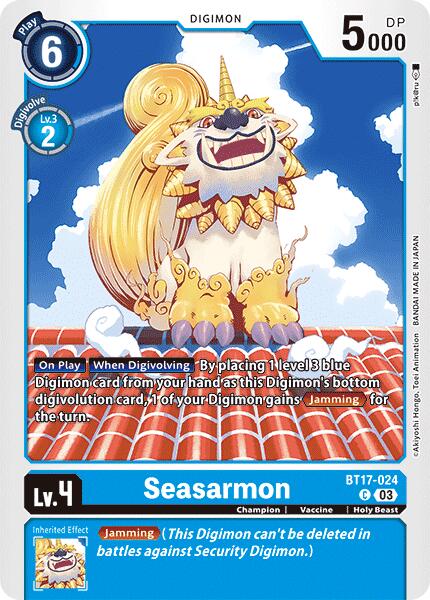 Seasarmon [BT17-024] [Secret Crisis] | Mindsight Gaming