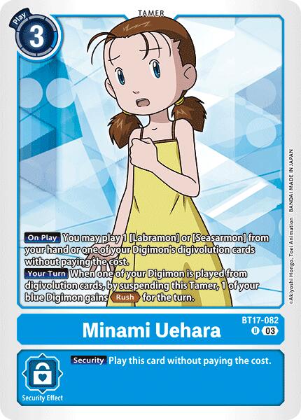 Minami Uehara [BT17-082] [Secret Crisis] | Mindsight Gaming