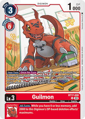 Guilmon [BT17-008] [Secret Crisis] | Mindsight Gaming