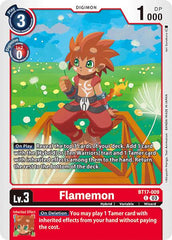 Flamemon [BT17-009] [Secret Crisis] | Mindsight Gaming