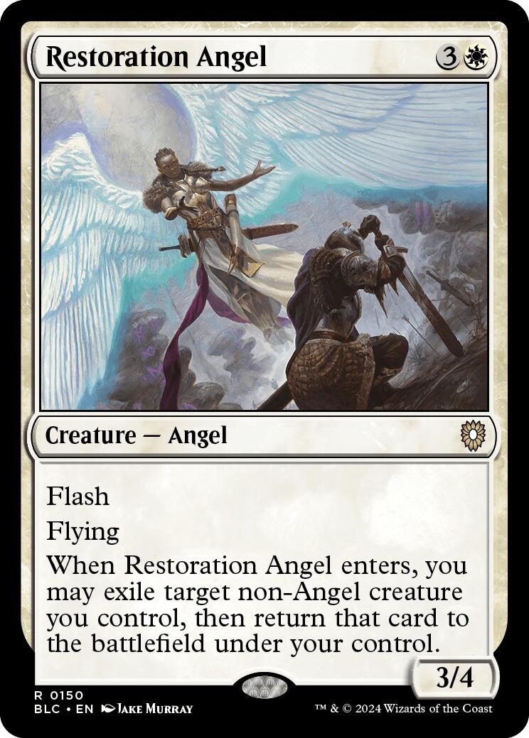 Restoration Angel [Bloomburrow Commander] | Mindsight Gaming