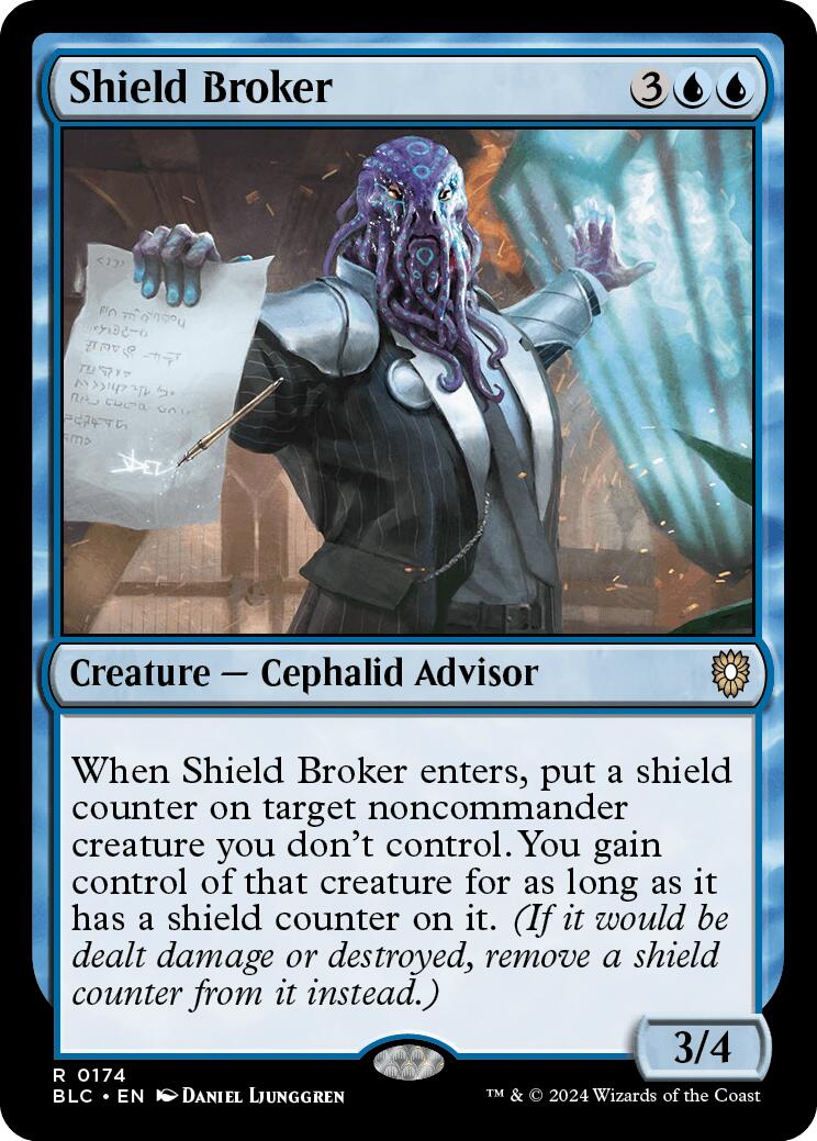 Shield Broker [Bloomburrow Commander] | Mindsight Gaming