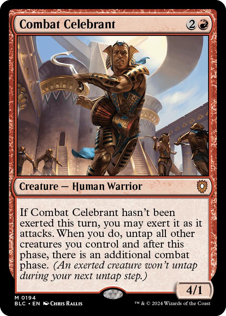 Combat Celebrant [Bloomburrow Commander] | Mindsight Gaming