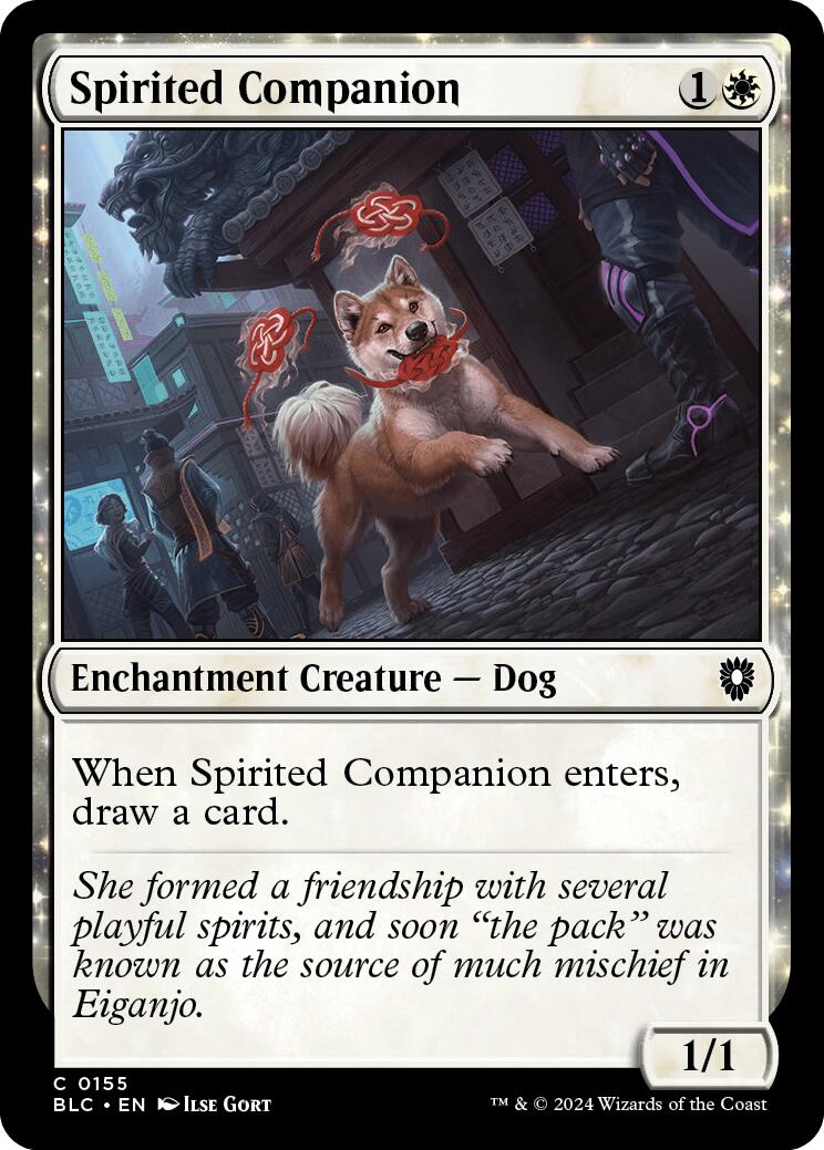 Spirited Companion [Bloomburrow Commander] | Mindsight Gaming