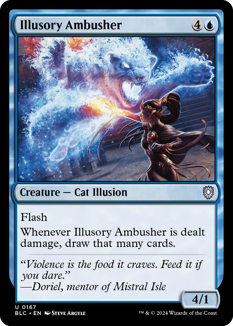 Illusory Ambusher [Bloomburrow Commander] | Mindsight Gaming