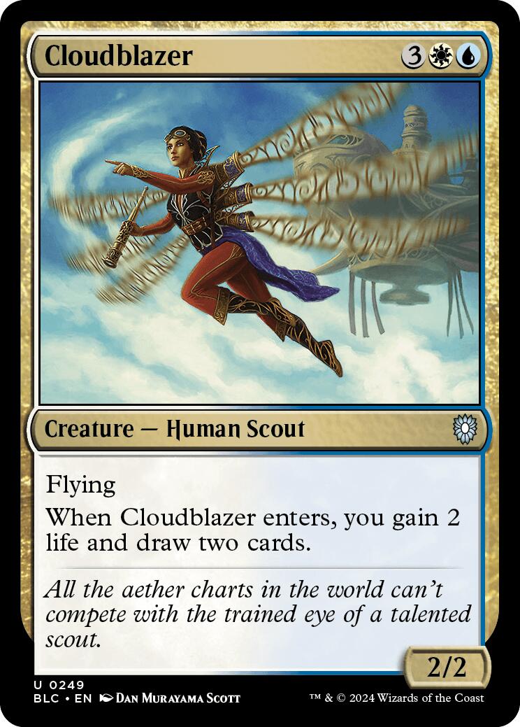 Cloudblazer [Bloomburrow Commander] | Mindsight Gaming