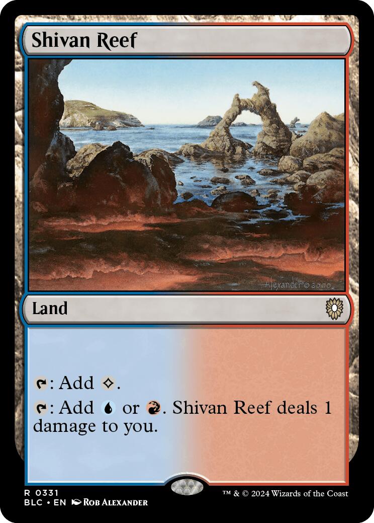 Shivan Reef [Bloomburrow Commander] | Mindsight Gaming