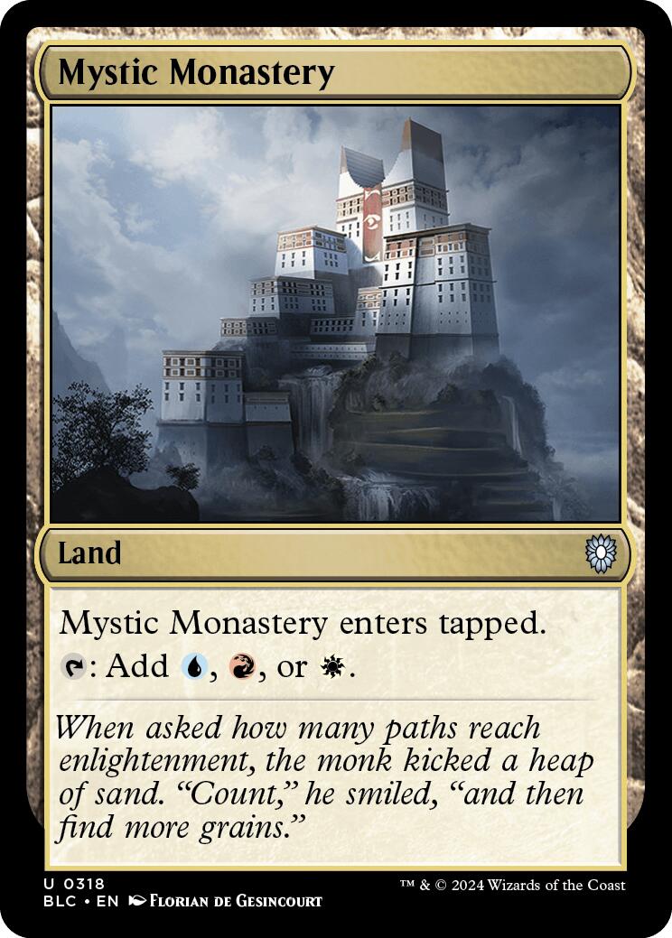 Mystic Monastery [Bloomburrow Commander] | Mindsight Gaming