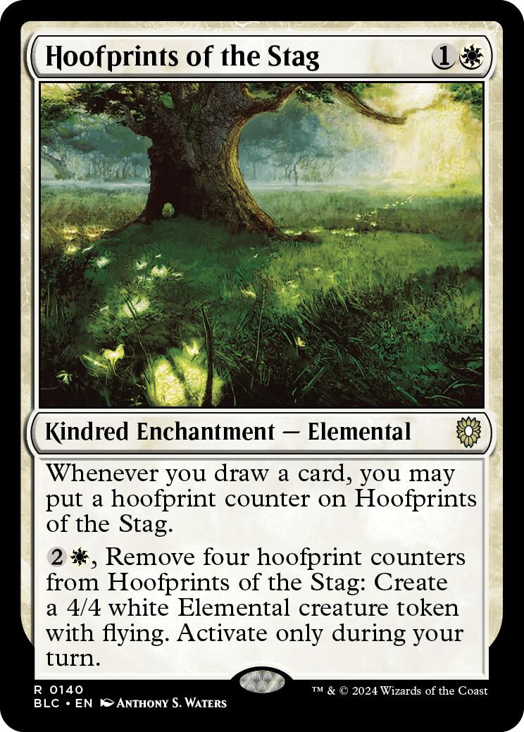 Hoofprints of the Stag [Bloomburrow Commander] | Mindsight Gaming