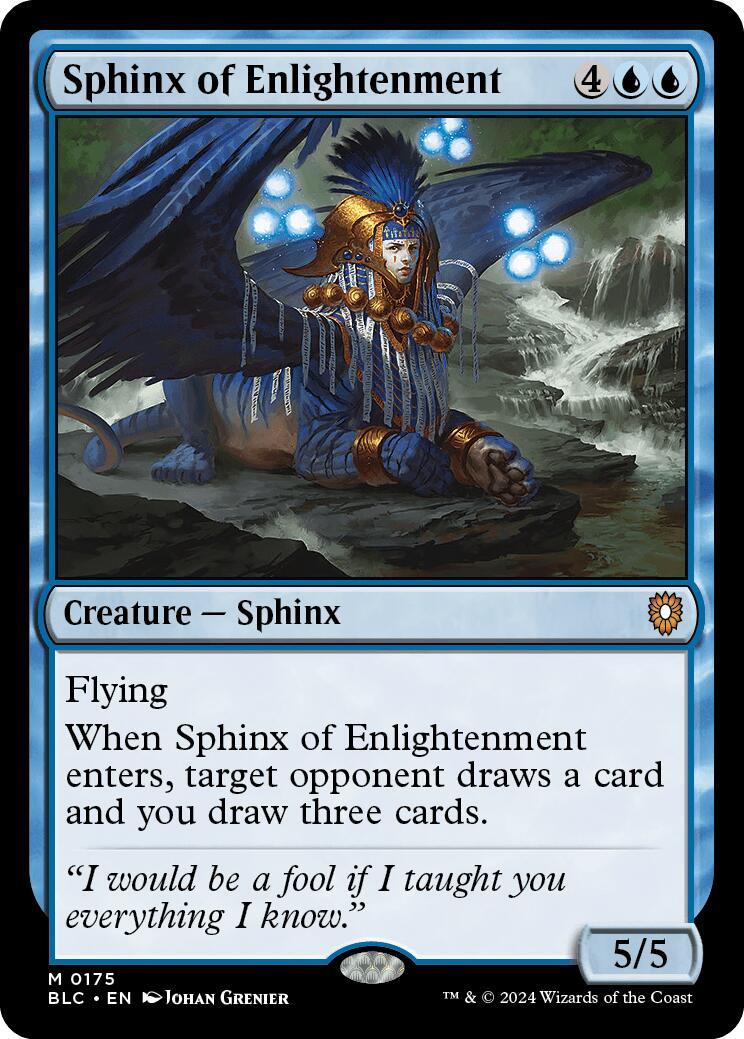 Sphinx of Enlightenment [Bloomburrow Commander] | Mindsight Gaming