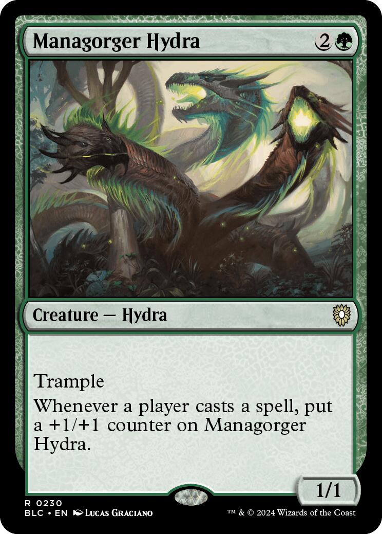 Managorger Hydra [Bloomburrow Commander] | Mindsight Gaming