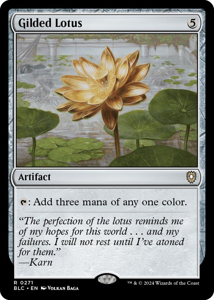 Gilded Lotus [Bloomburrow Commander] | Mindsight Gaming