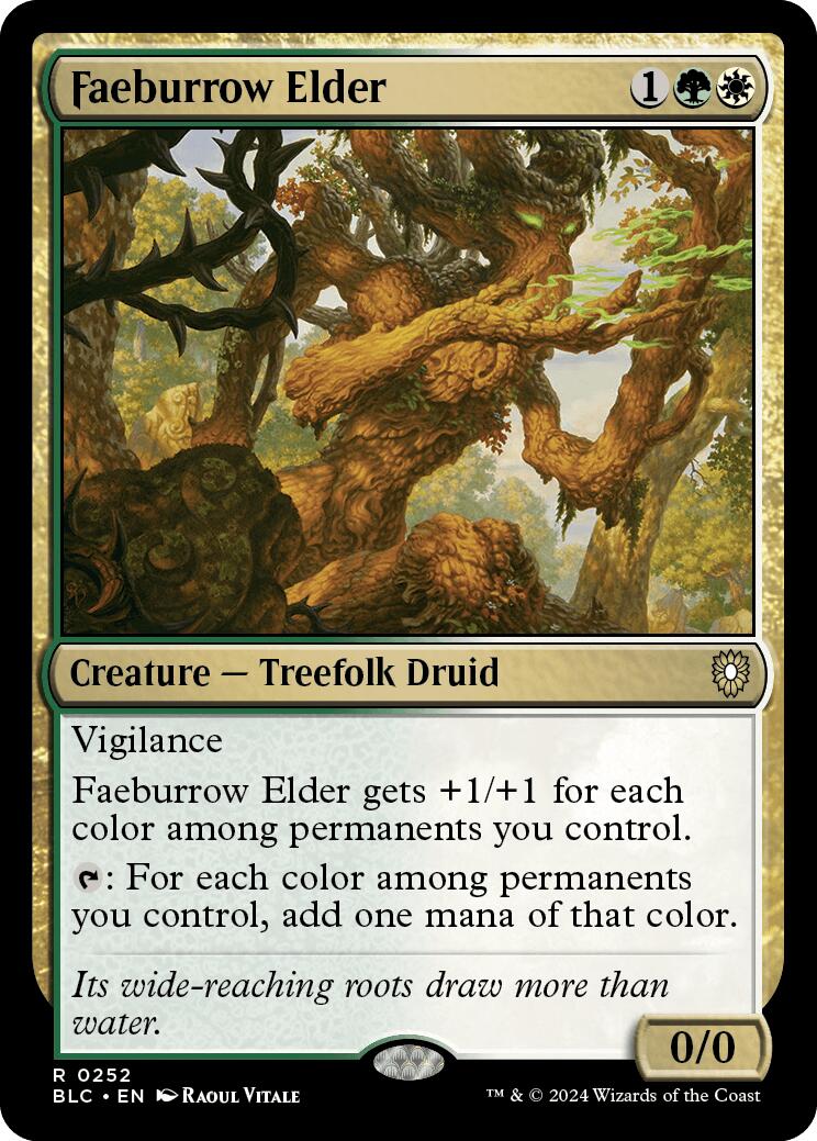 Faeburrow Elder [Bloomburrow Commander] | Mindsight Gaming