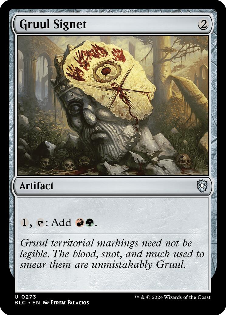 Gruul Signet [Bloomburrow Commander] | Mindsight Gaming