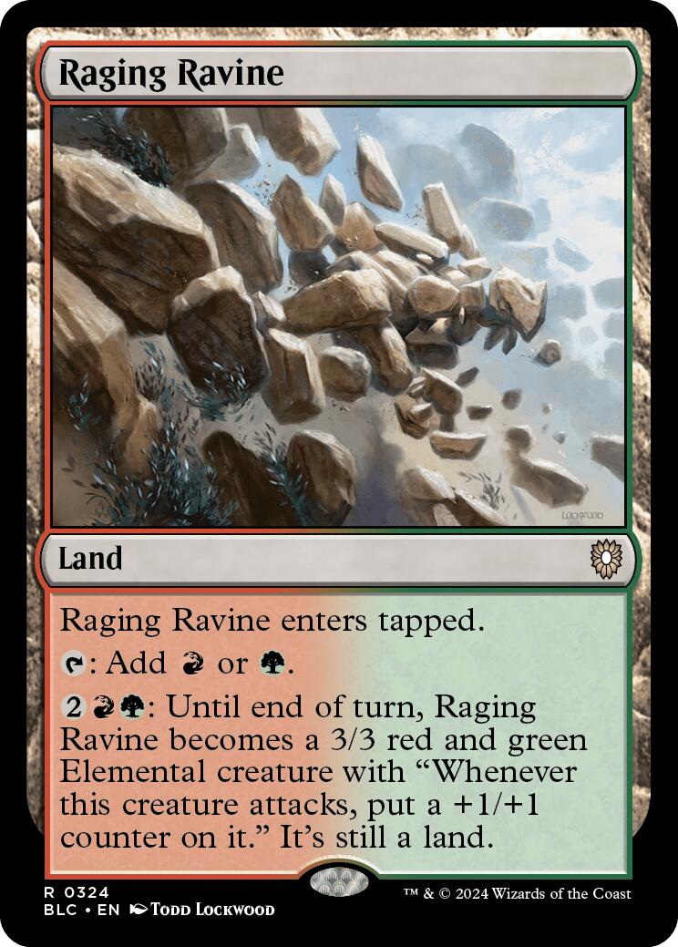 Raging Ravine [Bloomburrow Commander] | Mindsight Gaming