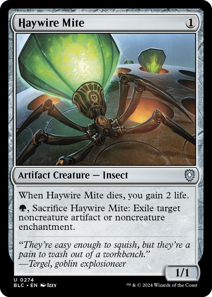 Haywire Mite [Bloomburrow Commander] | Mindsight Gaming