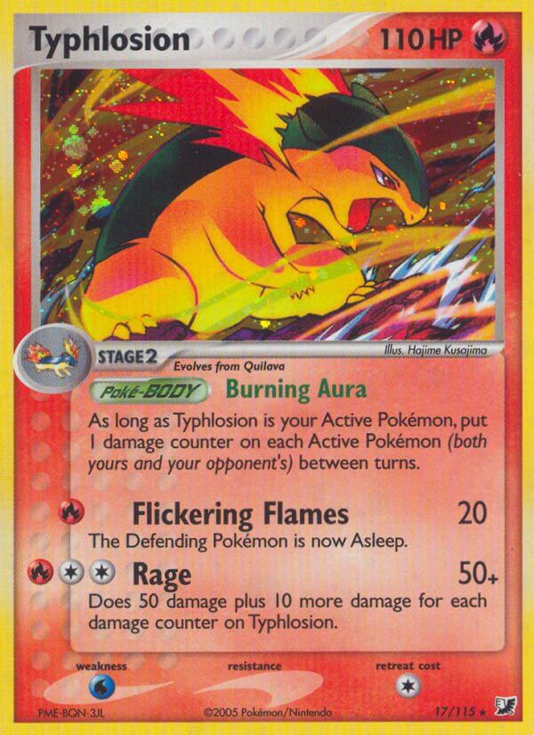 Typhlosion(17/115) (Theme Deck Exclusive) [EX: Unseen Forces] | Mindsight Gaming