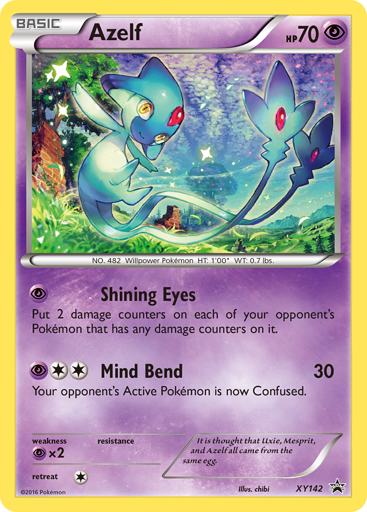 Azelf (XY142) [XY: Black Star Promos] | Mindsight Gaming