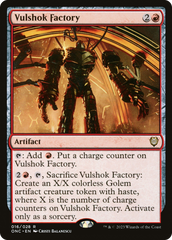 Vulshok Factory [Phyrexia: All Will Be One Commander] | Mindsight Gaming