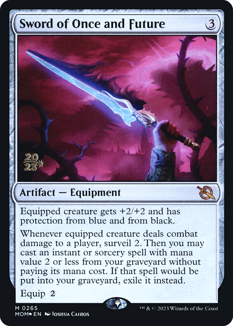 Sword of Once and Future [March of the Machine Prerelease Promos] | Mindsight Gaming