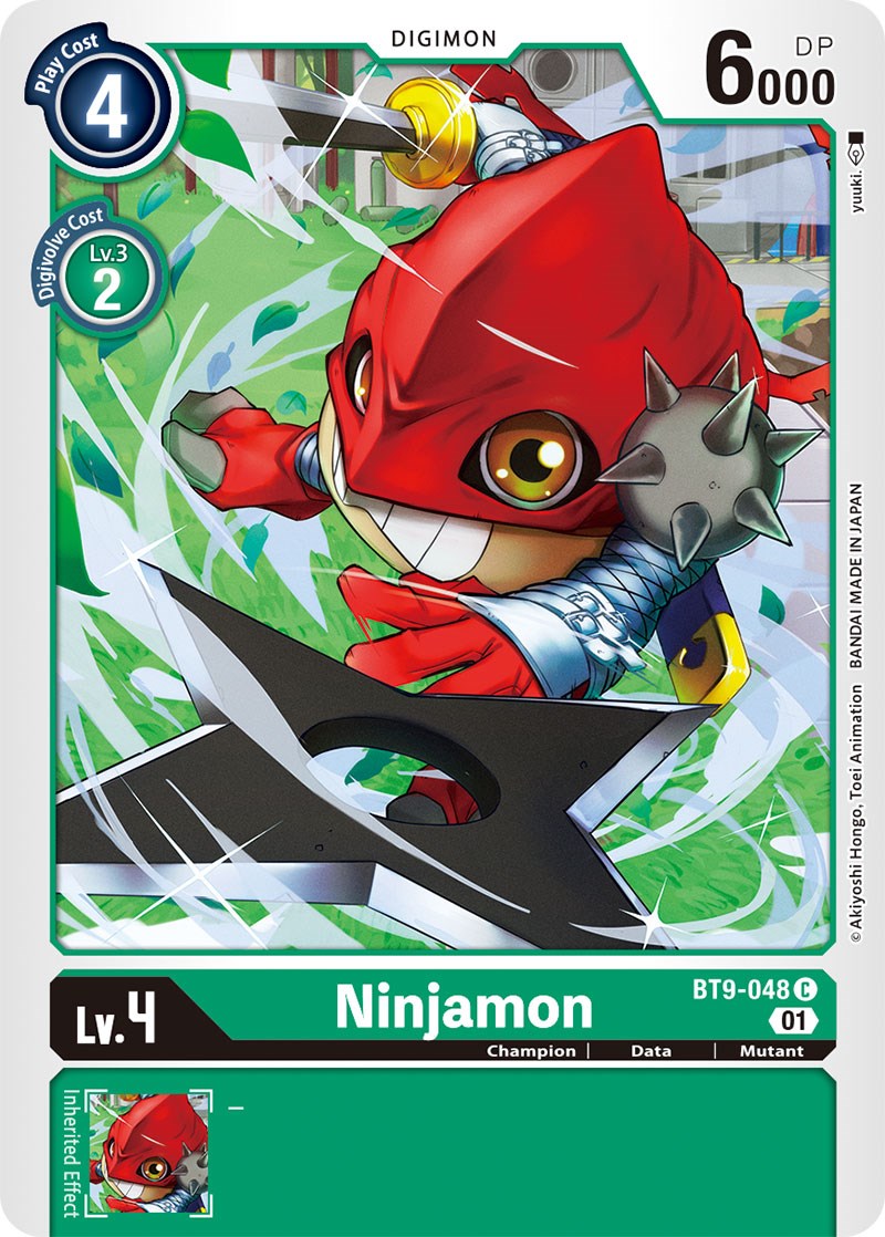 Ninjamon [BT9-048] [X Record] | Mindsight Gaming