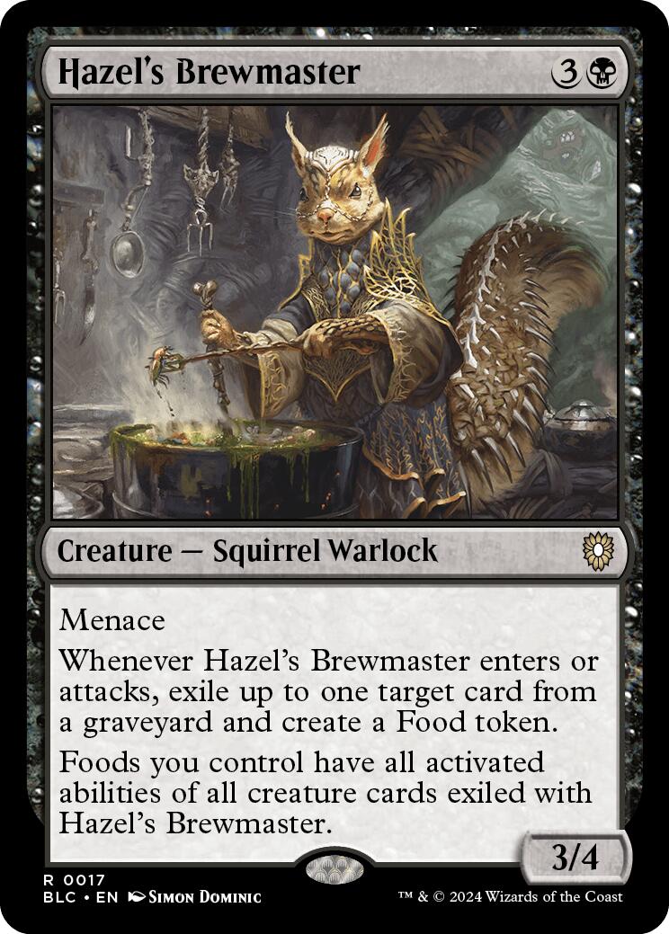 Hazel's Brewmaster [Bloomburrow Commander] | Mindsight Gaming