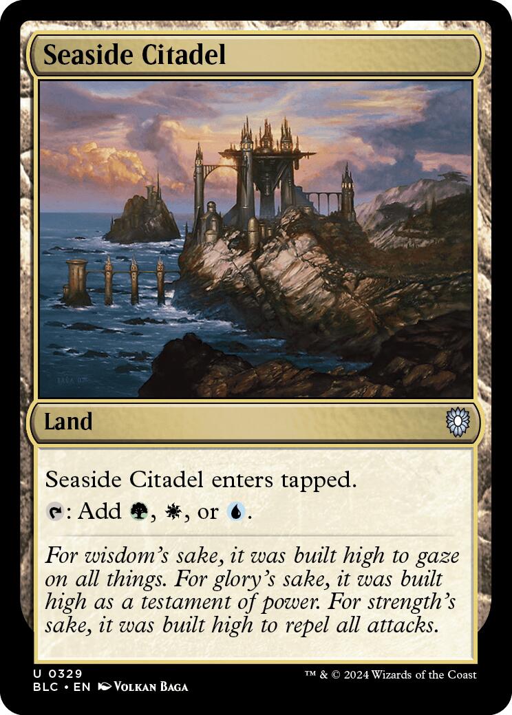 Seaside Citadel [Bloomburrow Commander] | Mindsight Gaming