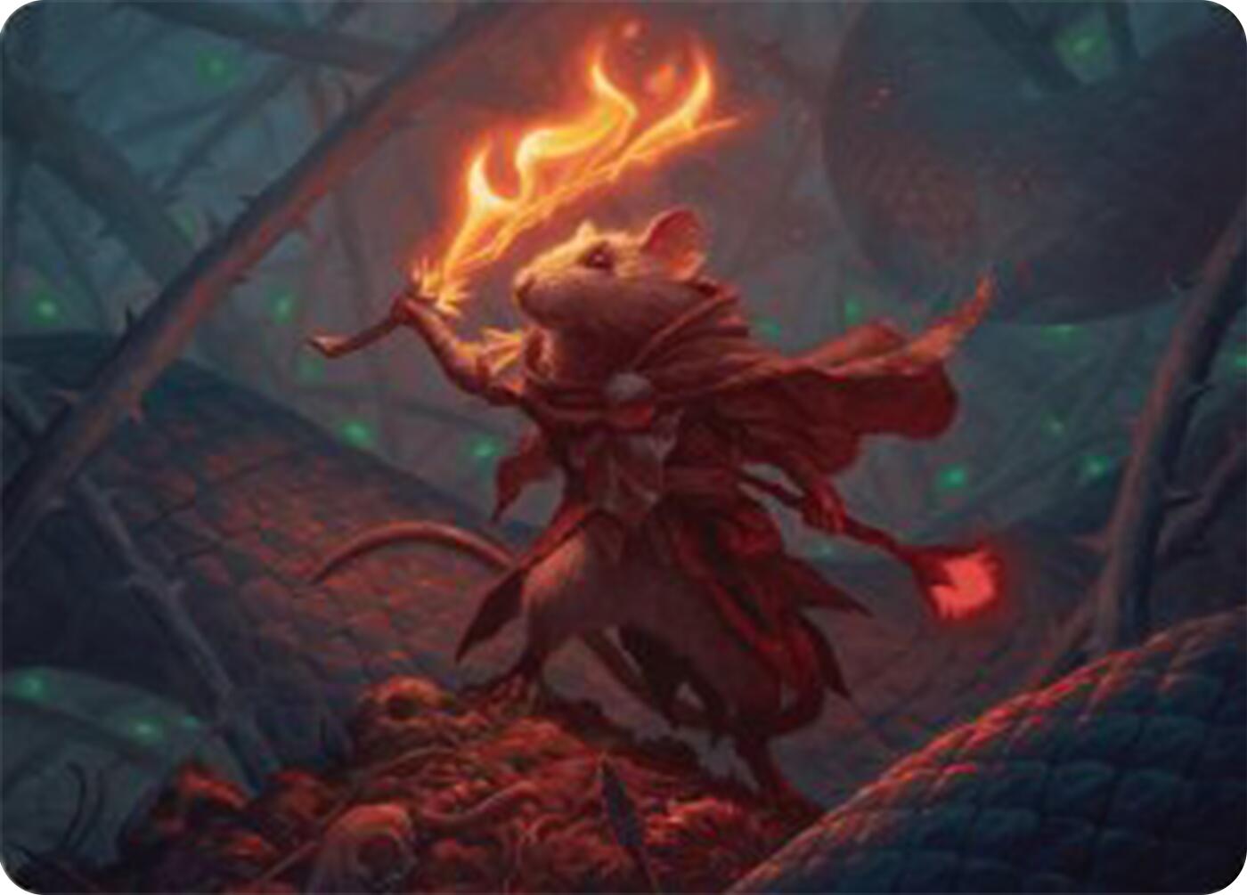 Emberheart Challenger Art Card [Bloomburrow Art Series] | Mindsight Gaming