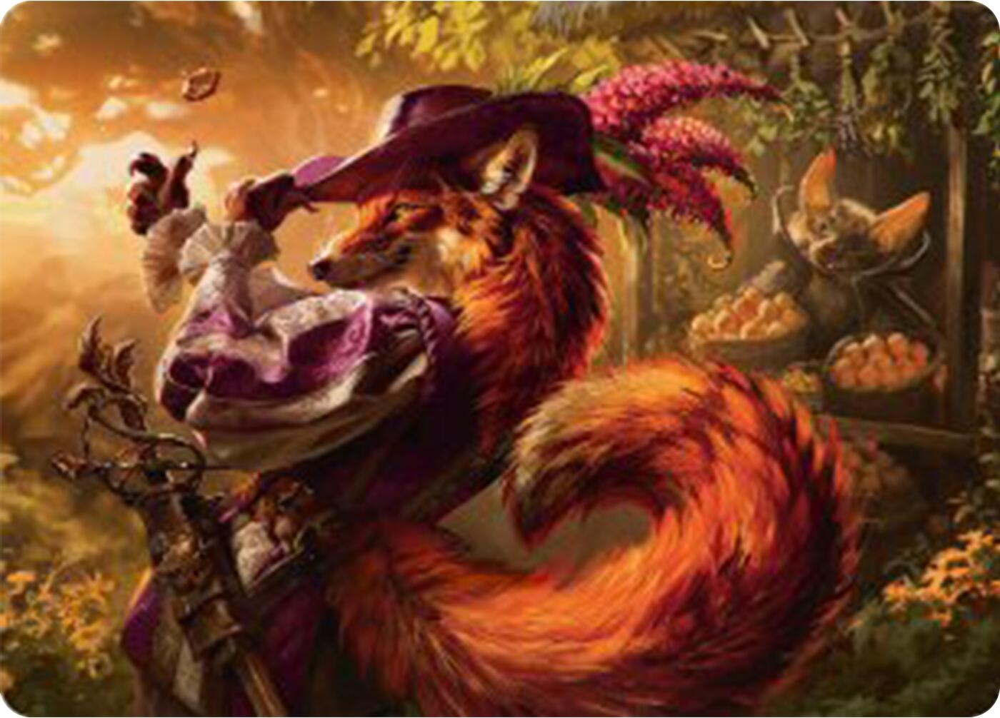 Mr. Foxglove Art Card [Bloomburrow Art Series] | Mindsight Gaming