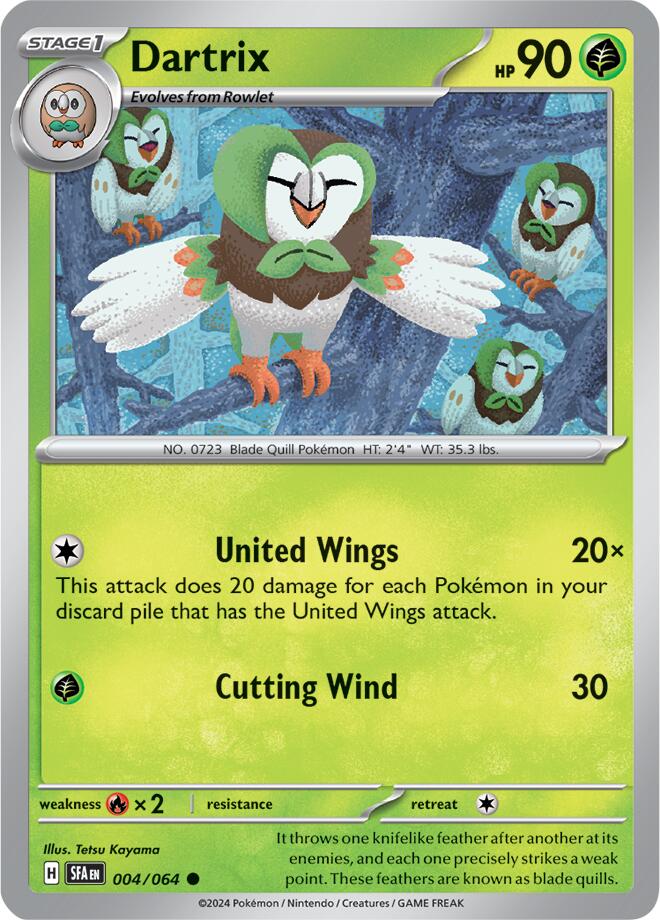 Dartrix (004/064) [Scarlet & Violet: Shrouded Fable] | Mindsight Gaming