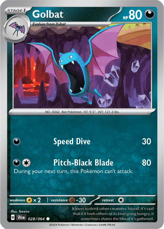 Golbat (028/064) [Scarlet & Violet: Shrouded Fable] | Mindsight Gaming