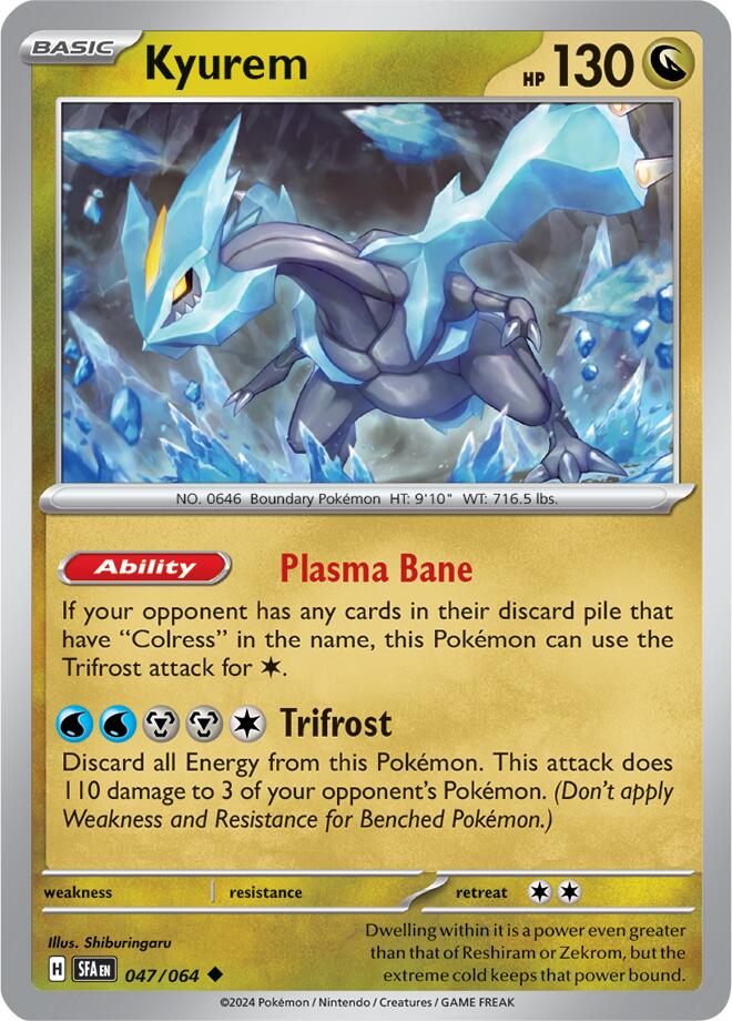 Kyurem (047/064) [Scarlet & Violet: Shrouded Fable] | Mindsight Gaming