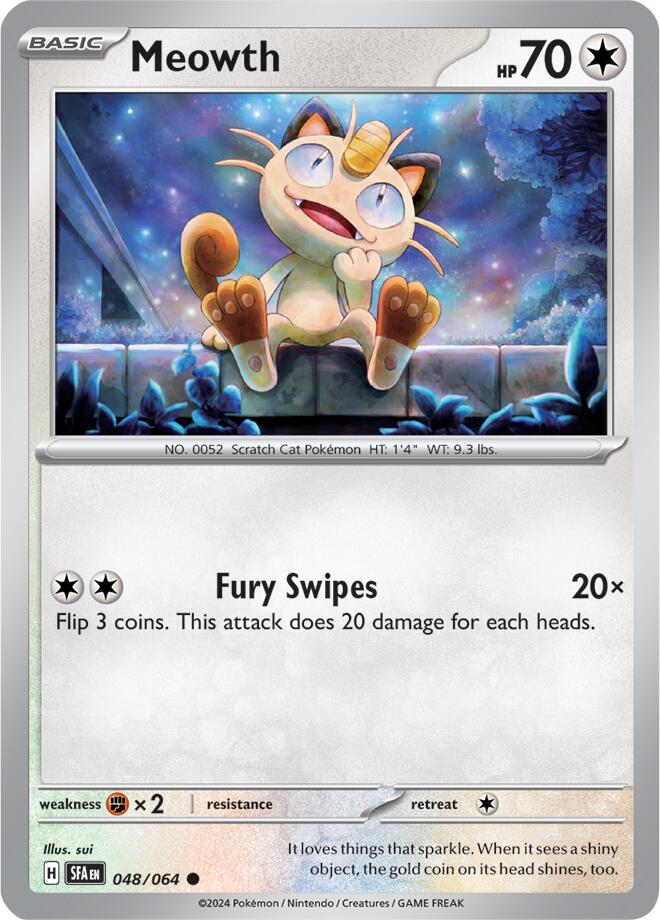 Meowth (048/064) [Scarlet & Violet: Shrouded Fable] | Mindsight Gaming