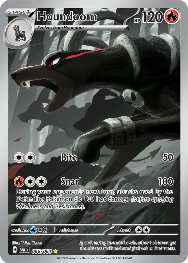 Houndoom (066/064) [Scarlet & Violet: Shrouded Fable] | Mindsight Gaming