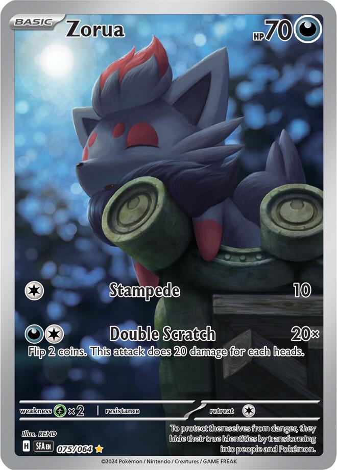 Zorua (075/064) [Scarlet & Violet: Shrouded Fable] | Mindsight Gaming