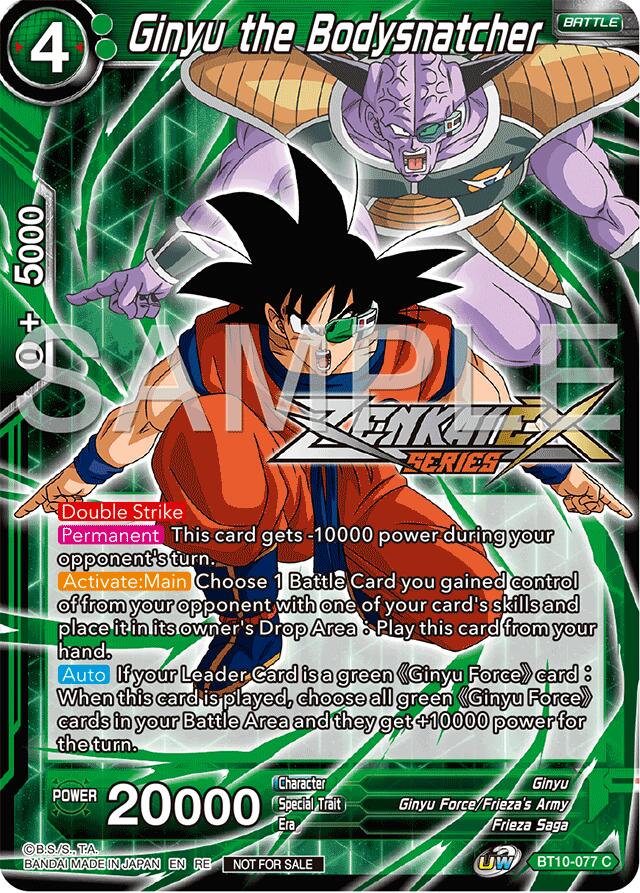 Ginyu the Bodysnatcher (Event Pack 15) (BT10-077) [Promotion Cards] | Mindsight Gaming