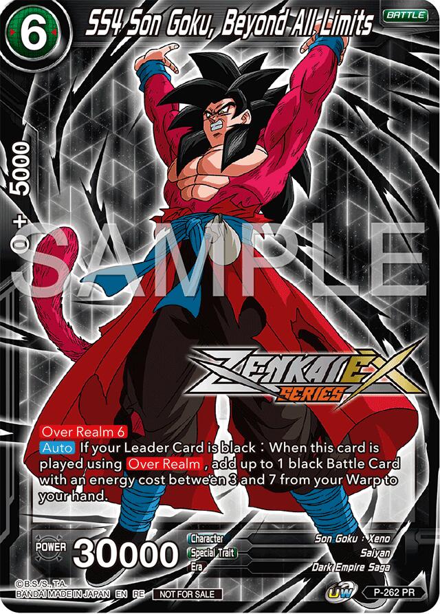 SS4 Son Goku, Beyond All Limits (Event Pack 15) (P-262) [Promotion Cards] | Mindsight Gaming