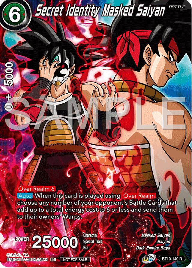 Secret Identity Masked Saiyan (Premium Alt-Art Card Set 2024 Vol.2) (BT10-140) [Promotion Cards] | Mindsight Gaming